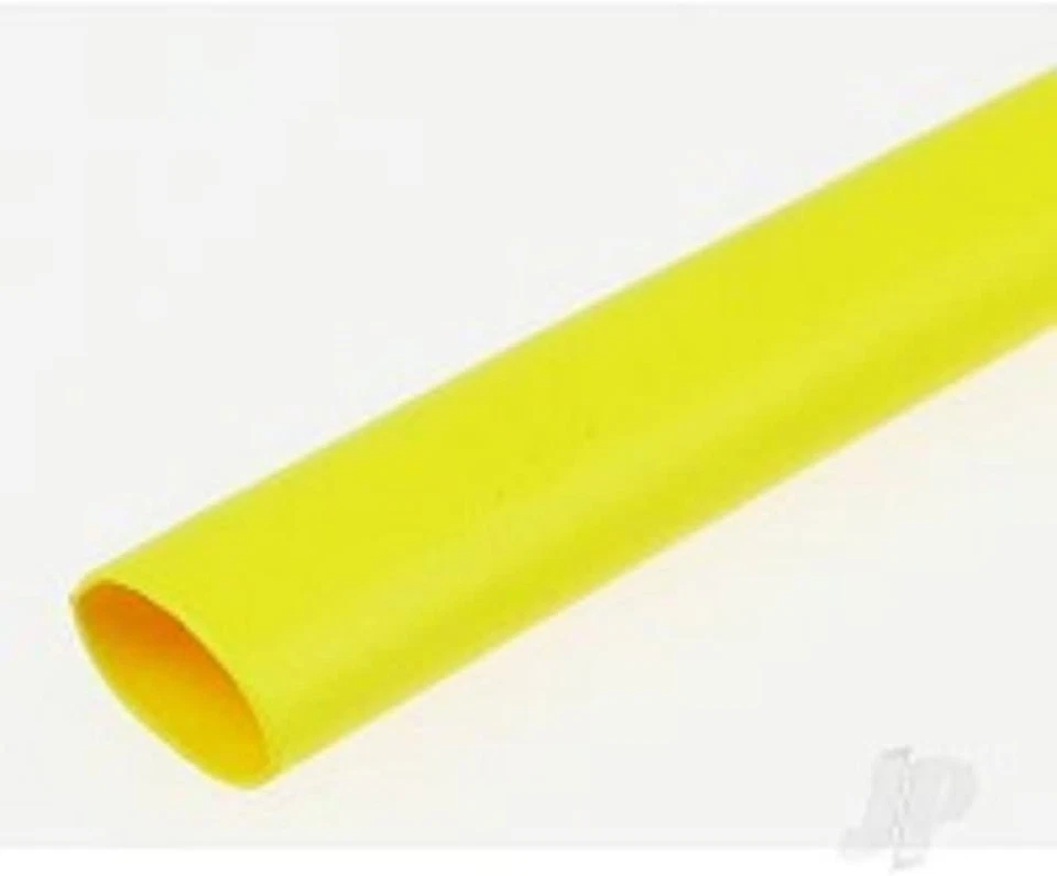 Du-Bro 439 1/4" Diameter Yellow Heat Shrink Tubing (3-Pack) Yellow 1/4" dia - Image 2 of 4