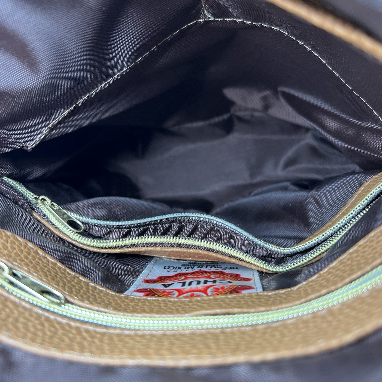 Chula Backpack Red Mandala Pattern - image 9