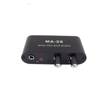 Podcast Studio Preamp 3 Port Output Microphone Input Sound Enhancement MA2S