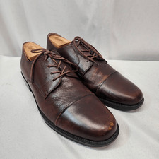 Chaps Men's Size 12M brown leather Oxford Dress Casual Shoes 96-7707