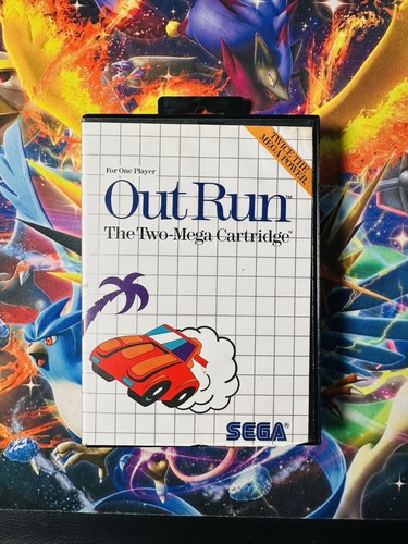 Out Run (Sega Master System, 1987) CIB Authentic Fast Free Shipping