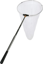RESTCLOUD Insect and Butterfly Net with 12" Ring, 59" Handle, Multicolor