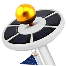 Flag Pole Light Solar Powered 26 LED