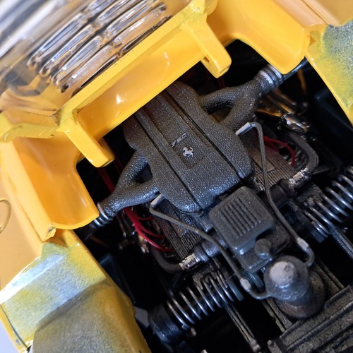1:18 FERRARI F50 LJ520 MAISTO SPECIAL EDITION 1995 JAUNE neuf avec boite - Foto 10 di 17