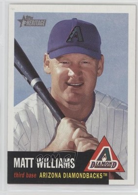 2002 Topps Heritage Matt Williams #78 1p1