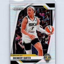 2024 Panini Prizm WNBA Chennedy Carter #66 Silver Prizms Chicago Sky
