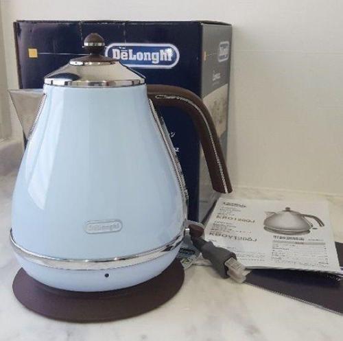 DeLonghi electric kettle ICONA Vintage Collection Azzurro DeLonghi electric kettle ICONA Vintage Collection Azzurro