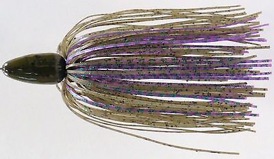 Bob4Bass Punch Jig Lead Skirted Quick Change Watermelon Candy HN15012