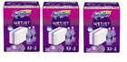 Swiffer WetJet Refill Pack, Lavender (32 Pads + 2 Bottles) (3 Pack)