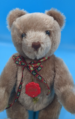Vintage Original Hermann Teddy Bear Mohair 14 inch Turn Head Mechanism