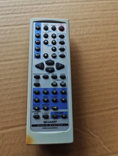 Sharp RRMCGA038AWSA Remote Control for Combination Stereo Equipment