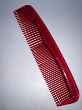 Vintage Stanley Home Products Red 5” Comb
