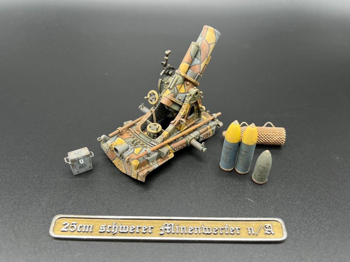 25cm German Minenwefer WW1, Tamiya, Meng, Resicast, Takom 25cm German Minenwefer WW1, Tamiya, Meng, Resicast, Takom