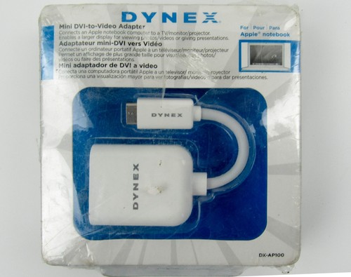 Adaptador Dynex Mini DVI a VGA DX-AP110 NUEVO SELLADO - Imagen 10 de 10
