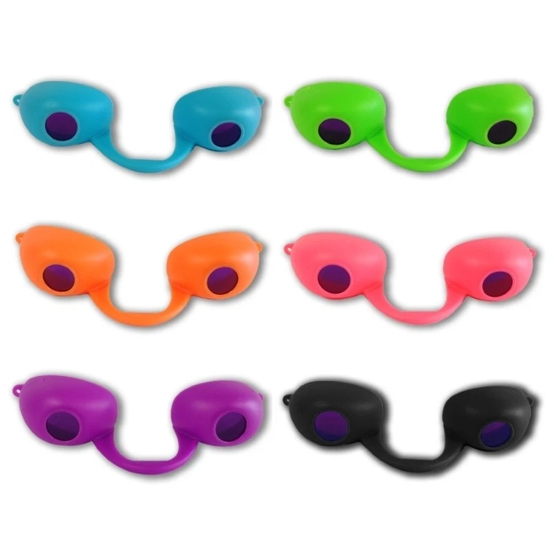 Flex Podz Eye Protection Sunbed Tanning Goggles Stand Up Lie Down - ALL COLOURS