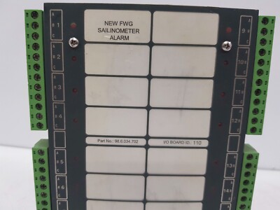 PRAXIS 98.6.034.702 INPUT OUTPUT MODULE ID.110 REV.IA | eBay