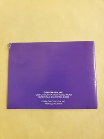 legendary wings Nes manual