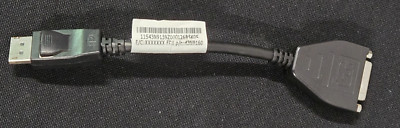 Lenovo DisplayPort to Single-Link DVI-D Cable Adapter 43N9159 43N9160 45J7915