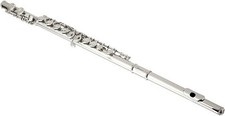 Merano Silver Flute 16 Hole, Key of C with Carrying Case Accessories