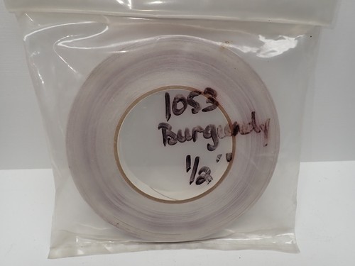 Unknown Make Pinstripe Automotive Marine No. 1053 Burgundy 1/2" x ???' Sealed - Picture 2 of 4