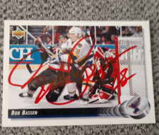 Bob Bassen St. Louis Blues 1992-93 Upper Deck #181 NHL autographed Card W/LOA