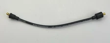 BLACK 8.5mm COIL WIRE 15" with 2 straight male end USA BLOCK PERFORMANCE PARTS!!