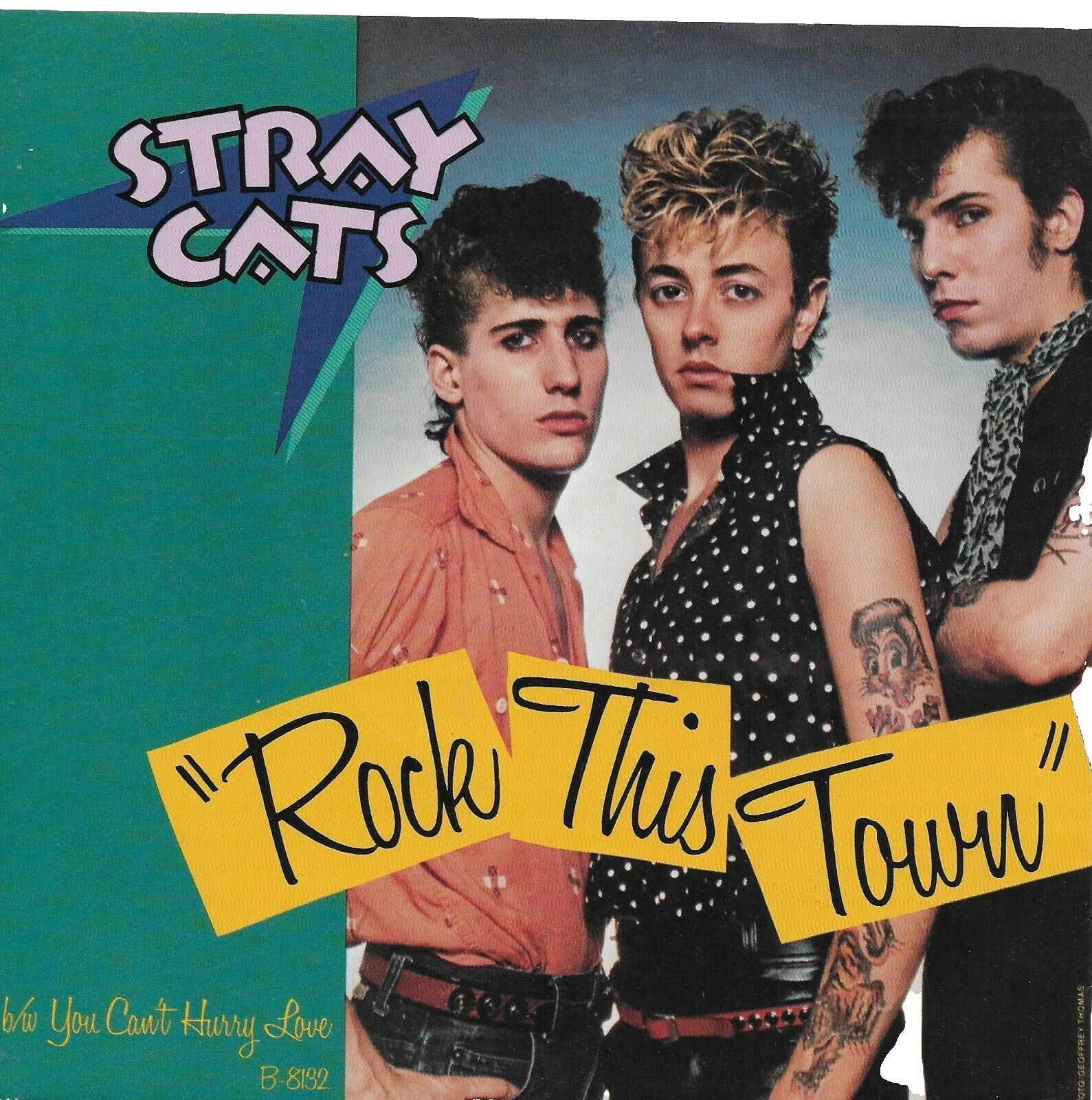 Discos de vinilo de rock single brian setzer