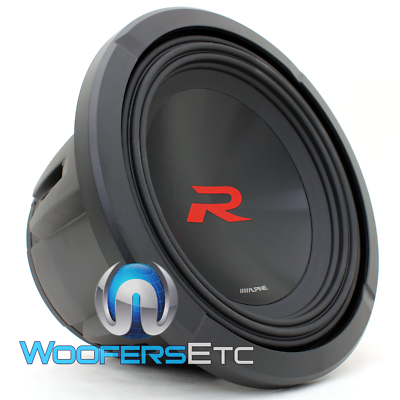 2 Alpine R2-W8D4 8 R Series 1,000 Watt Car Audio Subwoofer