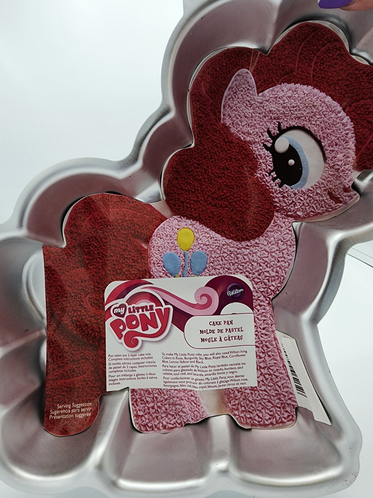 NEW Wilton My Little Pony Pinkie Pie Cake Pan Mold 21054700 eBay