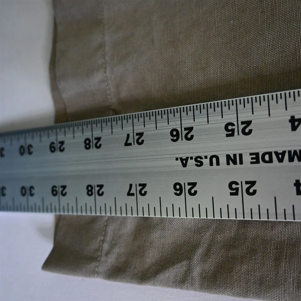 Pantalones De Colección Banana Republic Heritage 33x30 Marrón Sueltos Y2K Cordón Lino Para Hombre Foto 4 de 4