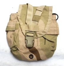 USGI Army 1 QT General Purpose Canteen Pouch Cover Molle II 3-Color Desert MINT