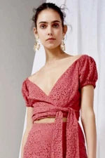 🎟️🦩KEEPSAKE Unravelled Wrap Top 🦩🎟️ Brand New w Tags Size M / 10 RRP $149.99