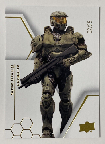 2024 UD Halo Legacy Collection ZEALOT PARALLEL BASE ALICE-130 2/25