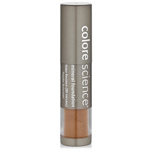 colorescience loose mineral foundation brush spf 20 deep mocha