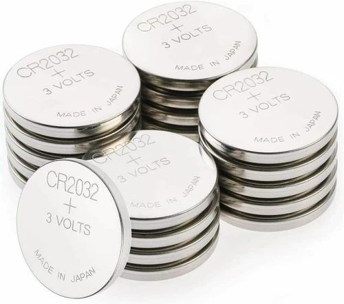 10 CR2032  3V Lithium Coil Cell Batteries