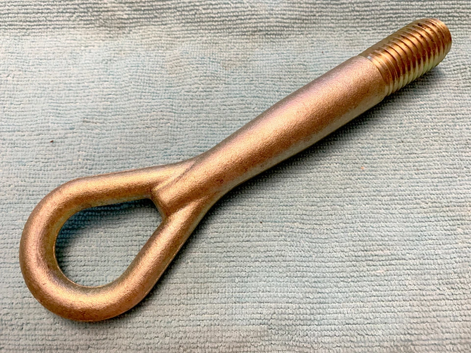 Infiniti FX35 FX45 G35 2006-2013 OEM dorado tornillo ojo de remolque tirar gancho perno Foto 3 de 4