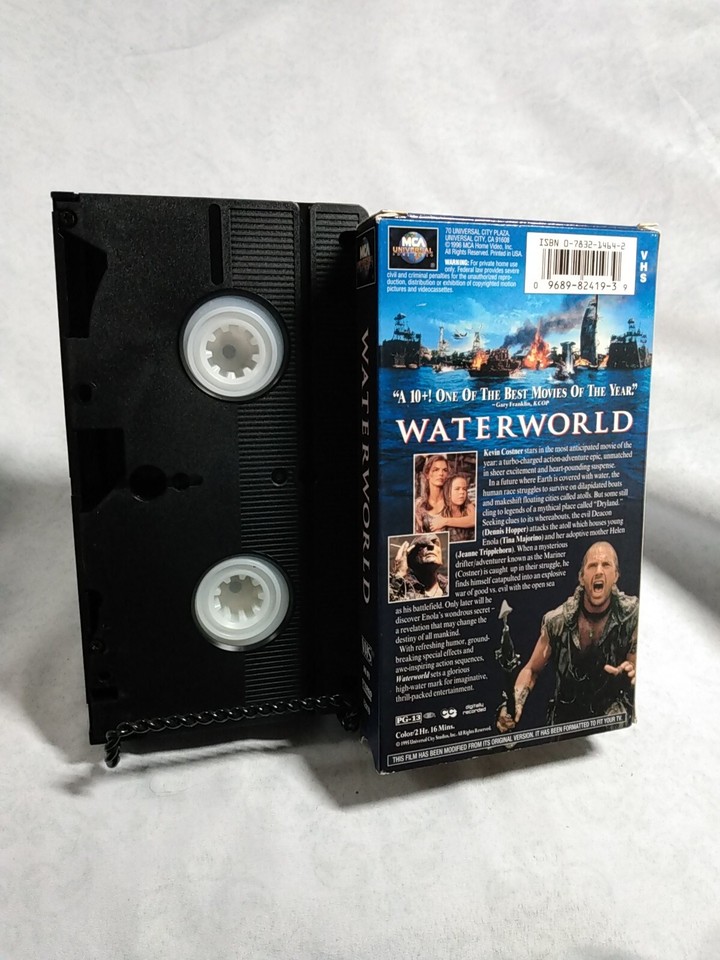 Waterworld (VHS, 1996) Kevin Costner 96898241939 eBay