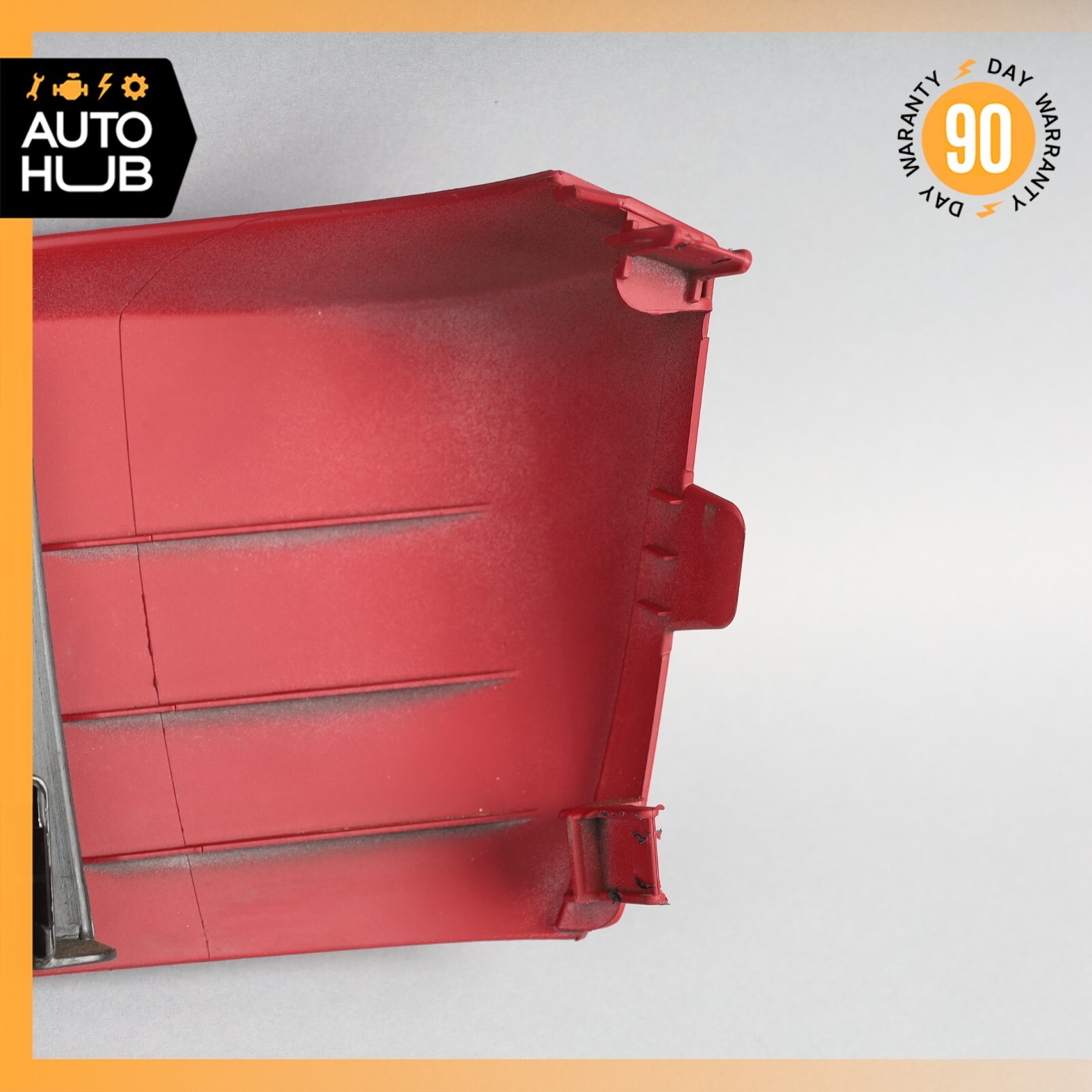 14-20 Maserati Levante S Ghibli Right Side Seat Cover Panel Trim Red OEM 26k