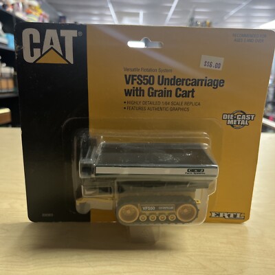 Ertl Caterpillar VFS50 Undercarriage w/Grain Cart 1/64 CAT-2323-1HEO-P2