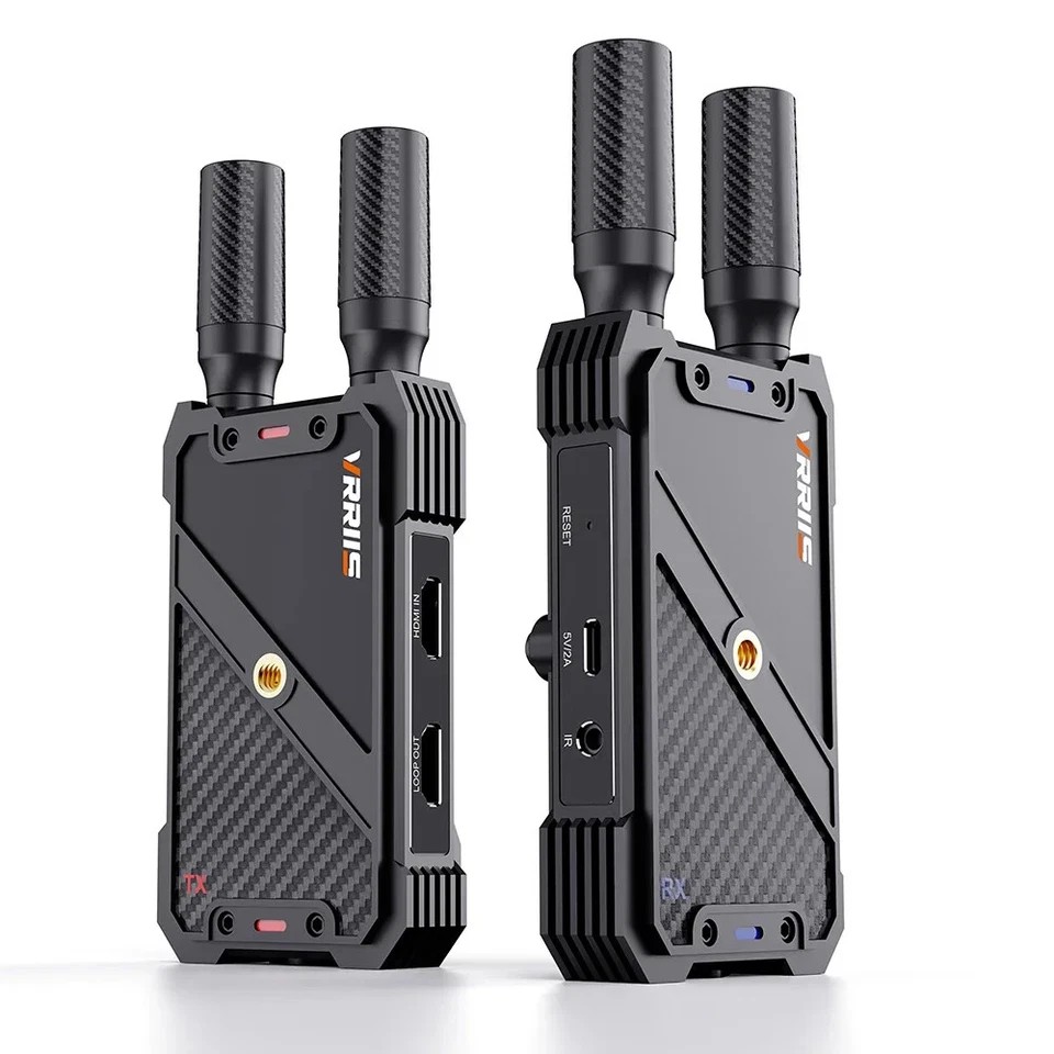 1300ft Wireless WiFi Video Transmission Transmitter Receiver Dual HDMI Extender - Image 3 of 4
