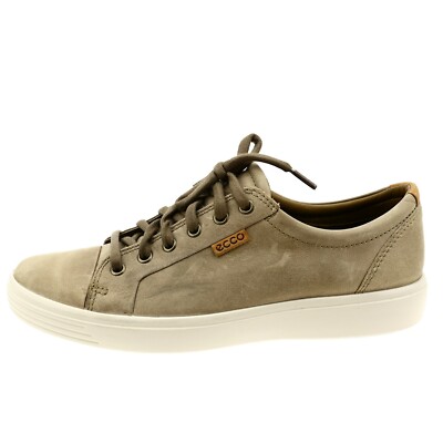 Ecco Men Soft Vii Navajo Brown Lace-Up Sneakers Z2186 Size 8  display picture 1