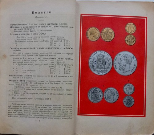 1895 Coins of All Countries in Samples RARE Russia Book - Picture 7 of 24