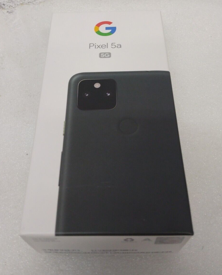 Genuine Google Pixel 5a 5G BOX With ACCESSORIES , NO PHONE | eBay