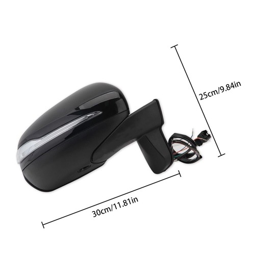 2Pcs Side Door Mirror For Mercedes Benz G class W464 Look G63 G500 W463 - Picture 3 of 12