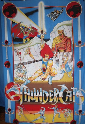 80s 1985 Telepictures ThunderCats Duvet Cover & Pillowcase Made In England