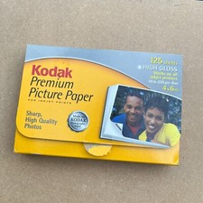 NOS 118-Sheets Kodak Premium Picture Paper for Inkjet Prints 4"x6" PPP-3-A