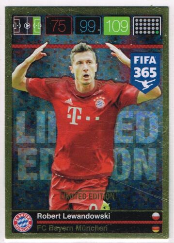 Tarjetas de fútbol americano Panini FIFA 365 2015-2016 Adrenalyn XL ☆ edición limitada ☆ - Imagen 12 de 25