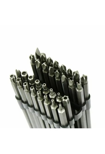 Hi-quality 32PC Extra Long 6" Security Bit Tamperproof Set Hex Torx M-Power NEW - Picture 3 of 8