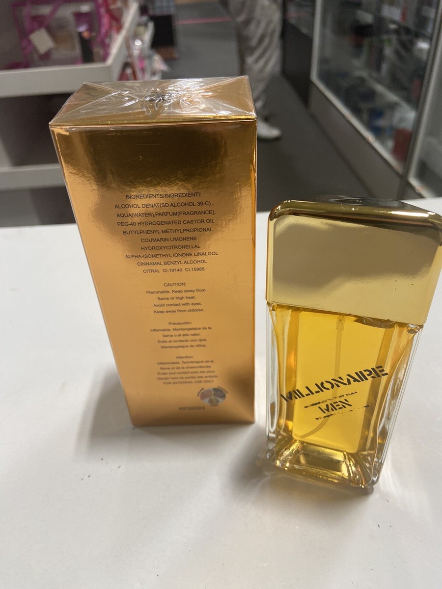 Millionaire Men Perfume for Men Fragrance 3.3 Fl oz EDT Spray | eBay