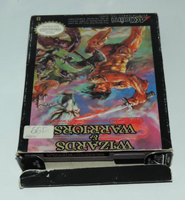 WIZARDS & WARRIORS AKLAIM   OVP  Nintendo  NES Spiel  GETESTET